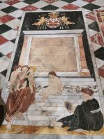 Fußbodenplatte der Kathedrale von Malta