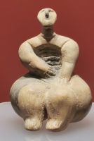 Figurine, die beim Ggantija Tempel auf Gozo gefunden wurde