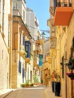 Senglea, wundervolle mittelalterliche Holzerker, Malta