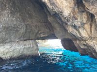 in der blauen Lagune