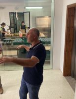 in einer landwirtschaftlichen Manufaktur 