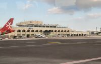 Welcome to Malta am Flughafen Luqa