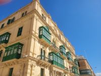 Balkone und Erker/Valletta/Malta