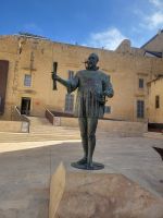 Statue und Platz Pjazza Jean de Valette/Valletta/Malta