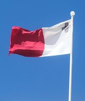 Maltesische Schiffsflagge/Malta