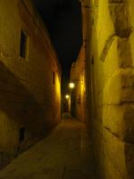Gassen Mdinas bei Nacht