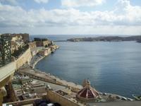 Blick vom Upper Barracca Garden