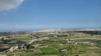Malta - Mdina - Blick von der Stadtmauer nach Valetta