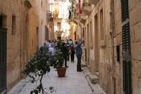 Unterwegs in den Straßen von Birgu