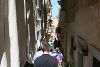 Unterwegs in den Straßen von Birgu