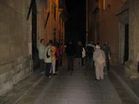 Eberhardt-Reisegruppe beim Abendspazierganz durch Mdina