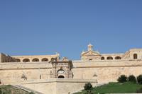 Blick auf altes Lazarett