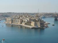 Blick auf Valletta