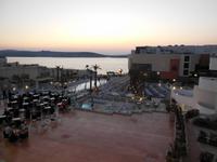 Blick vom Hotelzimmer