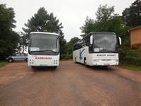 örtliche Busse auf Korsika