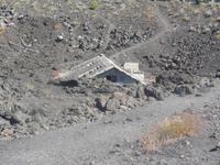 verschüttetes Haus am Ätna