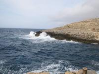 an der Blauen Grotte