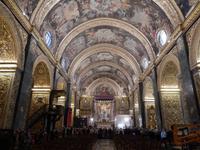 Innenraum der St. John's Co-Cathedral.