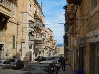 Old Bakery Street in Valletta.