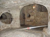 Die Katakomben sind ein wahres Labyrinth.