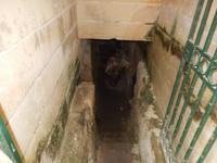 Eingang in die kleinen Katakomben.