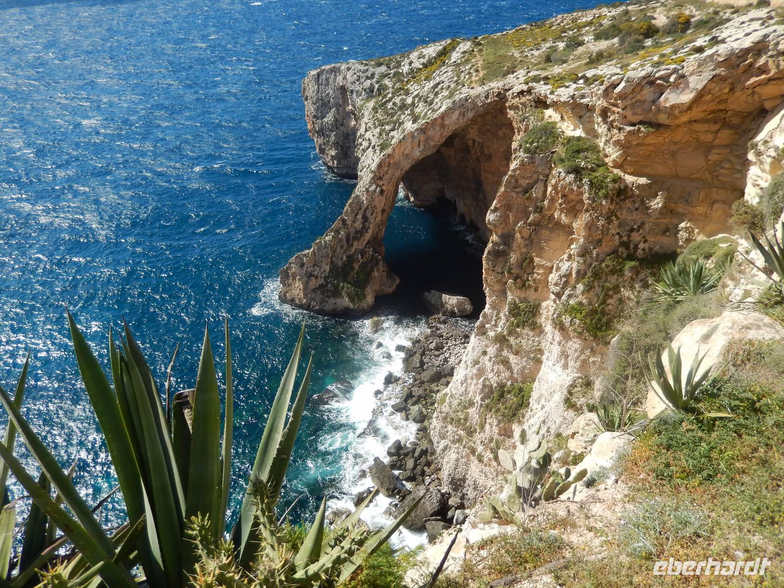 Von oben kann man diesen besonders eindrucksvoll betrachten.