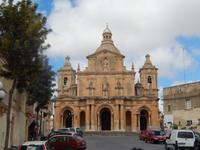 Die Pfarrkirche des heiligen Nikolaus in Siggiewi.
