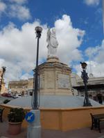Auch eine Statue des heiligen Nikolaus findet sich in Siggiewi natürlich.