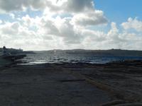 An diesem Strand wurde früher das Salz gewonnen. Heute wird er ebenfalls als Badestrand genutzt.