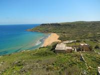 Wir fuhren auch zur Calypso-Grotte an der traumhaften Ramla Bay.