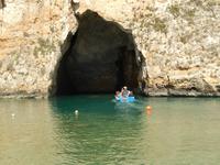 Als nächstes stand Dwejra mit dem berühmten Azure Window auf dem Programm. Wir nutzten die günstige Wetterlage für eine kleine Bootsfahrt.