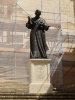 In Rabat, der Hauptstadt von Gozo, gibt es gleich mehrere Statuen von Papst Johannes Paul II.
