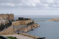 Aussicht auf den Hafen von Valetta