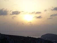 Sonnenuntergang in der Bucht von Melliha