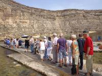 Bootsfahrt beim Azure Window