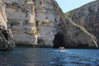 Bootsfahrt an der Blauen Grotte