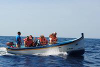 Bootsfahrt an der Blauen Grotte