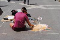 Straßenkunst in Valletta