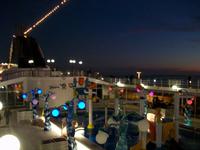 Abendstimmung auf der MSC 