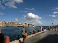 Blick auf Floriana