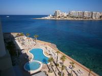 Blick vom Hotel
