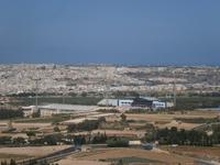 Blick zum Stadion