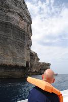 Bootsfahrt am Azure Window