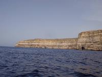 Bootsfahrt beim Azure Window