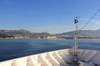 Einfahrt nach Split