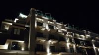 Hotel in Mellieha bei Nacht