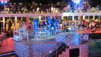 Malta - Valetta - Hafen - Auslaufen - Poolparty