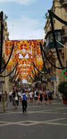 Malta - Valletta - die Stadt ist festlich geschmückt für den Independence Day/Unabhängigkeitstag