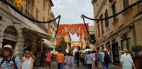 Malta - Valletta - die Stadt ist festlich geschmückt