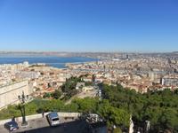 Marseille – Panoramblick von der Kirche Notre-Dame-de-la-Garde